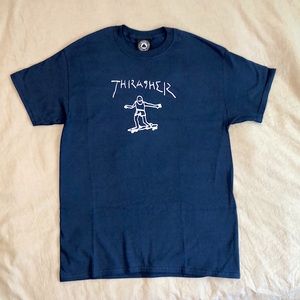 Navy Blue Thrasher shirt